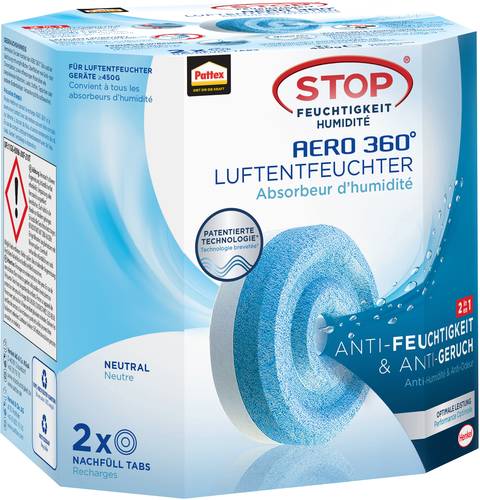 Pattex Luftentfeuchter-Nachfülltabs 50m³ von Pattex