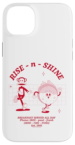 Hülle für iPhone 14 Plus Paul Frank Frühstück Diner Red Julius Monkey Rise N Shine von Paul Frank