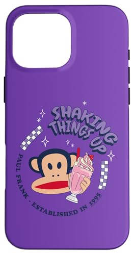 Hülle für iPhone 16 Pro Max Paul Frank Julius Monkey Shaking Things Up Milchshake Diner von Paul Frank