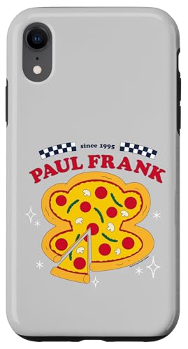 Hülle für iPhone XR Paul Frank Julius Das Affengesicht Pizza seit 1995 von Paul Frank