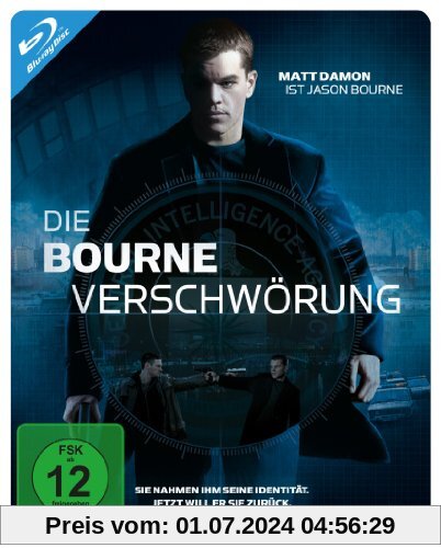 Die Bourne Verschwörung - Steelbook [Blu-ray] von Paul Greengrass
