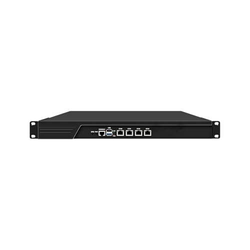 PcZinophyte 1U Rack Firewall Appliance 2x10G SFP+ 4X i226-V 2.5G i3-N305 N100 DDR5 mSATA Netzwerk Router Mini PC Server AES-NI von PcZinophyte