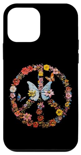 Hülle für iPhone 12 mini Peace Love Hippie Kostüm 60er & 70er Jahre Friedenssymbol von Peace Love Shop Friedenssymbol Hippie Designs