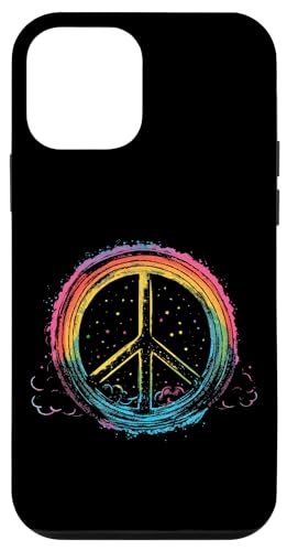 Hülle für iPhone 12 mini Regenbogen Peace Love Hippie Kostüm Friedenssymbol Damen von Peace Love Shop Friedenssymbol Hippie Designs