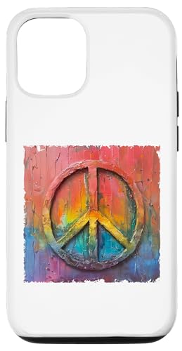 Hülle für iPhone 15 Pro Peace Shirt Hippie Kostüm 60er & 70er Jahre Friedenssymbol von Peace Love Shop Friedenssymbol Hippie Designs