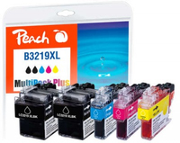 Peach PI500-246 Druckerpatrone 5 Stück(e) Schwarz, Cyan, Magenta, Gelb von Peach