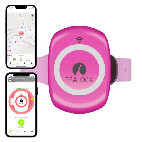 Pealock Smartes Elektronisches Fahrradschloss mit Alarm und GPS - Bewegungsmelder, Integrierter Alarm und GPS-Ortung - Rosa Pealock Smartes Elektronisches Fahrradschloss mit Alarm und GPS - Bewegungsmelder, Integrierter Alarm und GPS-Ortung - Rosa von Pealock