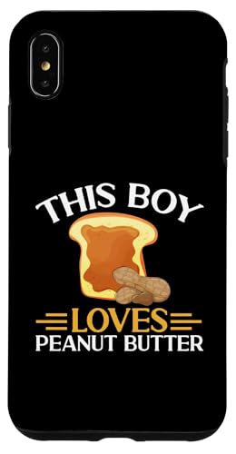 Peanut Butter Food - Dieser Junge liebt Erdnussbutter Hülle für iPhone XS Max von Peanut Butter Foodie Humor Design