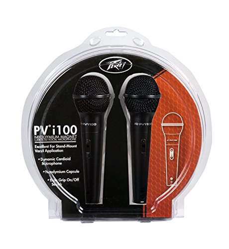 Peavey PVi 100–2er Pack Dynamisches Nierenmikrofon Mikrofone von Peavey