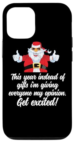 Hülle für iPhone 12/12 Pro This Year Instead Of Gifts I'm Giving Everyone My Opinion von PeeKay Apparel - Christmas