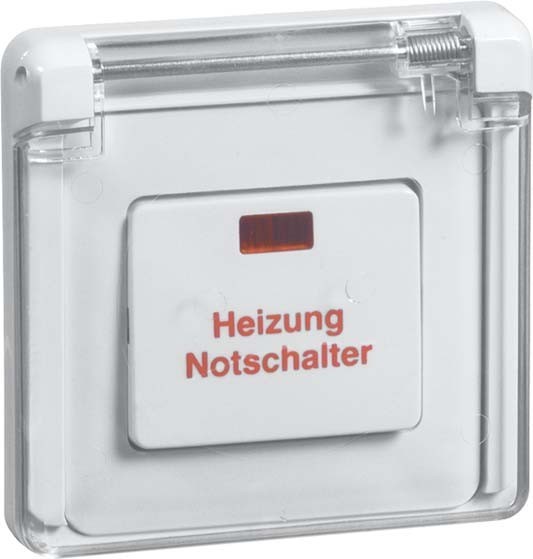 Peha Heizung-Notschalter ws D 81.516 V K HN 00191811 von Peha