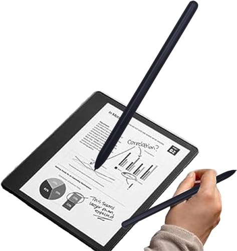 Eingabestift für Kindle Scribe, Magnet Adsorption Stift für Digitales Schreiben, Zeichnung Ersatz für Kindle Scribe Pen, 4096 Druckempfindlichkeit (Schwarz) von PeiDog