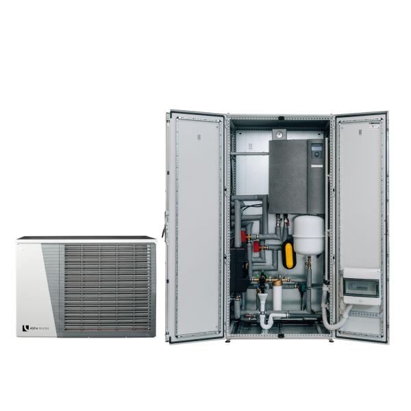 ThermCube Hybrid All-in-One Luft-Wasser Wärmepumpen System von Pelia