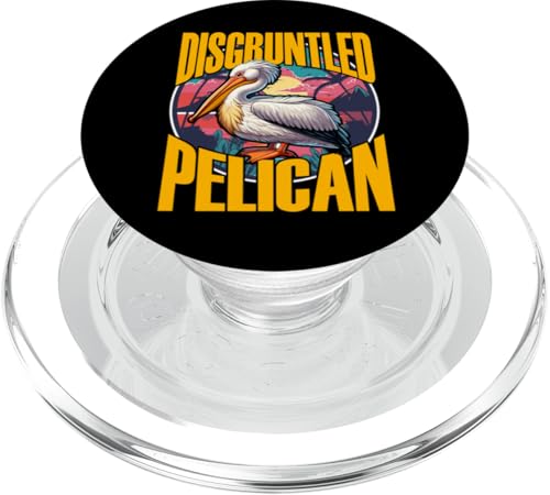 Lustiger verärgerter Pelikanliebhaber, süße Meerestiere PopSockets PopGrip für MagSafe von Pelican Wildlife Ocean Cute Bird Lover Tee Apparel