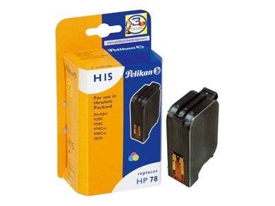 Pelikan Patrone HP78D   C6578Dv Tricolor remanufactured retail von Pelikan Printing