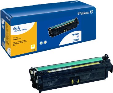 Pelikan 1239y - Gelb - kompatibel - wiederaufbereitet - Tonerpatrone (Alternative zu: HP CE342A) - f�r HP Color LaserJet Enterprise MFP M775dn, MFP M775f, MFP M775z, MFP M775z+ von Pelikan