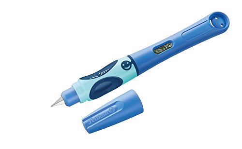 Pelikan 927970 Füllhalter griffix, Blau, für Rechtshänder, mit Drehkappe von Pelikan