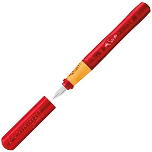 Pelikan 940924 Füllhalter Pelikano Junior, rot, Linkshänder von Pelikan