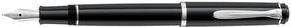 Pelikan F�llhalter P 205, Federbreite: B, schwarz mit polierter Edelstahlfeder, Patronenf�llsystem, Tinten- - 1 St�ck (930875) von Pelikan