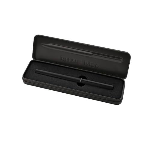 Pelikan Füllhalter P6 Ineo Elemente, Black Rock, 1 Stück im Metall-Etui, 823654 von Pelikan