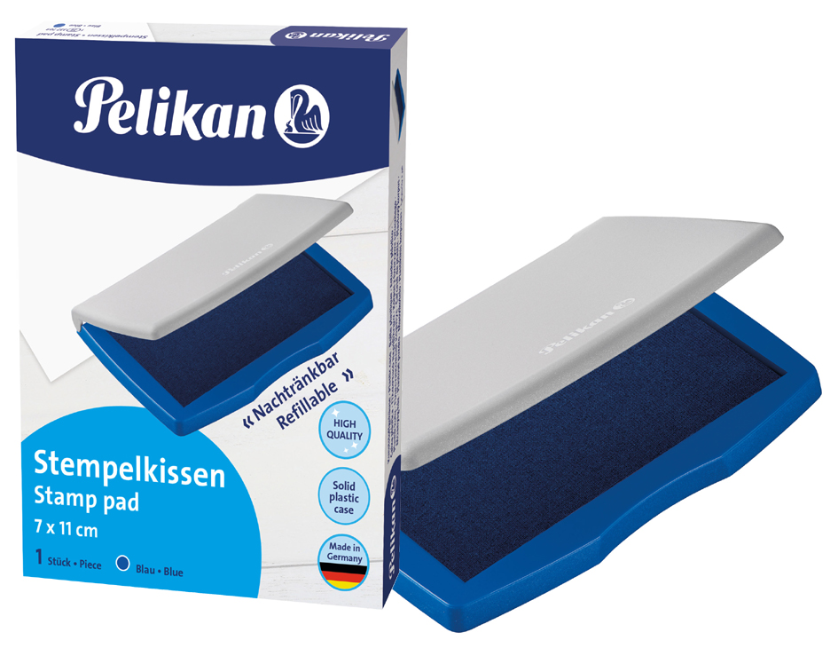Pelikan Stempelkissen Gr. 3E, (B)70 x (T)50 mm, blau von Pelikan