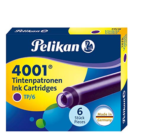 Pelikan Tintenpatronen violett, 4001 von Pelikan