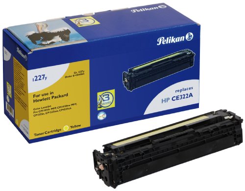 Pelikan Toner ersetzt HP CE322A (passend für Drucker HP CLJ CM 1415 fnw MFP, CP 1525) von Pelikan