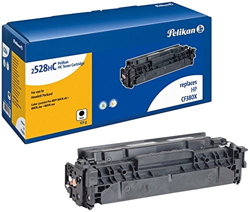 Pelikan Toner ersetzt HP CF380X (passend für Drucker HP CLJ Pro MFP M 476 DN / -DW / -NW - HC) von Pelikan