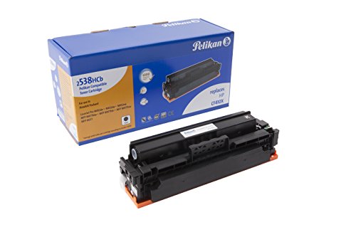 Pelikan Toner ersetzt HP CF410X (passend für Drucker HP CLJ Pro M 452 / MFP M 477X), Black, XL von Pelikan