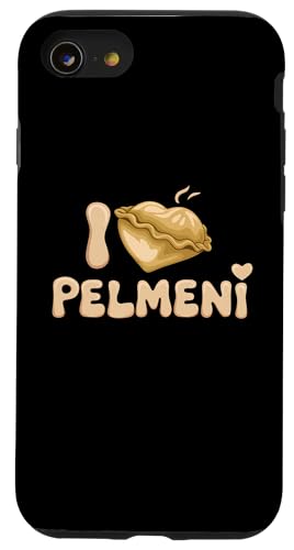 Hülle für iPhone SE (2020) / 7 / 8 Traditionelle Pelmeni-Knödel Russisches Komfortfutter von Pelmeni Dumpling Russian Comfort Food