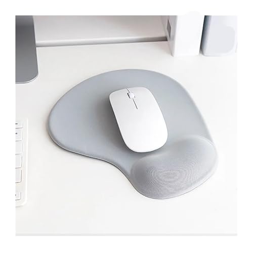 Nette Handgelenk Schutz Silica Gel Unterstützung Pad Kann Büro Schutz Maus Pad Ergonomische Handgelenk Rest Maus Pad for PC Laptop frei Bewegen(Gray) von Pengchang