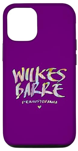 Hülle für iPhone 13 Wilkes-Barre Pennsylvania – Wilkes Barre PA Aquarell-Logo von Pennsylvania Arts and Culture