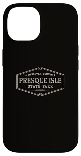 Hülle für iPhone 14 Presque Isle State Park Pennsylvania Malerischer Ort Presque Isle PA von Pennsylvania Standard Apparel Co.