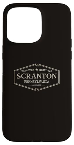 Hülle für iPhone 15 Pro Max Scranton Pennsylvania | Historisches Scranton PA von Pennsylvania Standard Apparel Co.