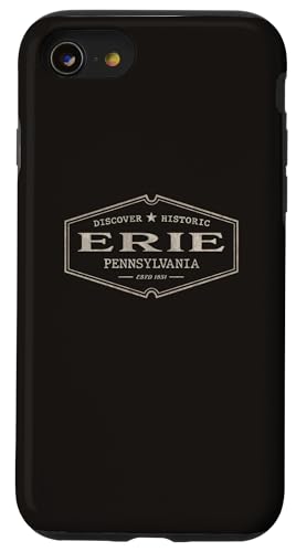 Hülle für iPhone SE (2020) / 7 / 8 Erie Pennsylvania | Historisches Erie PA von Pennsylvania Standard Apparel Co.