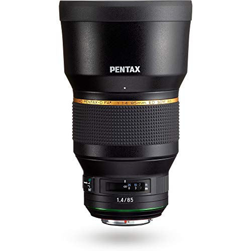 HD 22890 PENTAX-D FA85mm F1.4 ED SDM Premium Porträtbrennweite, Neue Generation von Objektiven der Star-Serie, neueste Pentax Objektiv-Vergütungstechnologie, für besonders scharfe und kontrastreiche Fotos von Pentax