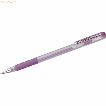 12 x Pentel Gelschreiber Hybrid 0.4mm metallic violett von Pentel