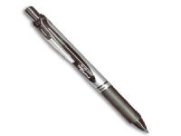 Pentel Energel XM Klick, Anklippbarer versenkbarer Stift, Schwarz, Schwarz, 0,7 mm, Beidhändig, 12 Stück(e) von Pentel