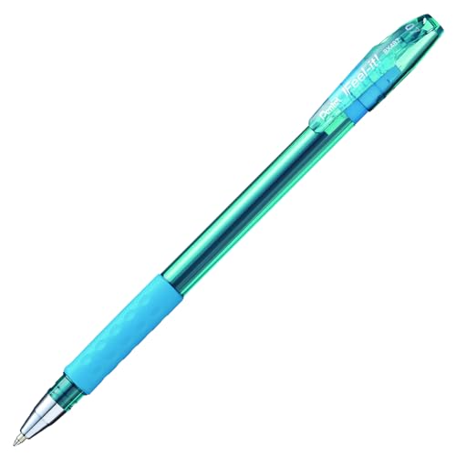 Pentel I Feel It. 12 Stück Kugelschreiber 0,7 mm blau Himmel von Pentel