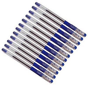 Pentel K116 Gelschreiber blau/transparent 0,3 mm, Schreibfarbe: blau, 12 St. von Pentel