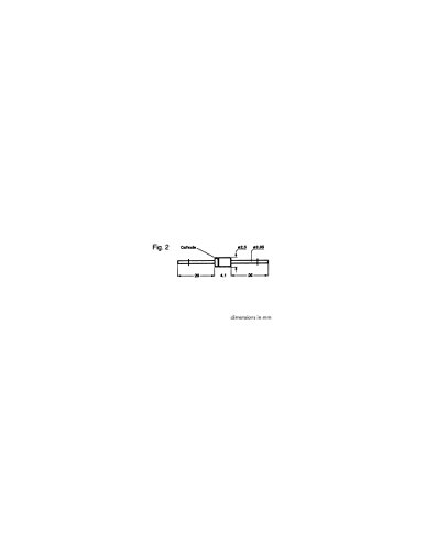 PEREL - ZB4V3 Zener-Diode, 43V-1.3W 147790 von Perel