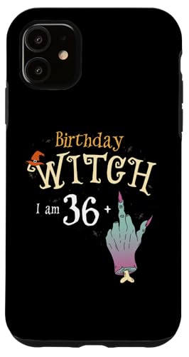 Hülle für iPhone 11 37th Birthday Witch Funny HallowQueen Trick or Treat von Perfect Outfit for Witches and Halloween Birthdays