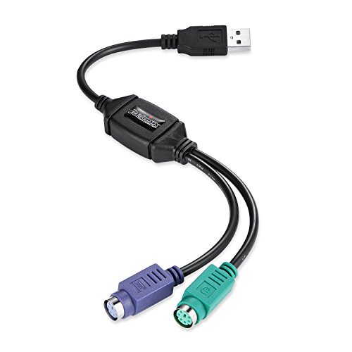 Perixx PERIPRO-401 PS2 auf USB Adapter – für Tastatur und Maus mit PS2 Schnittstelle – unterstützt PS2 Port von KVM Switch – integrierter USB-IC Perixx PERIPRO-401 PS2 auf USB Adapter – für Tastatur und Maus mit PS2 Schnittstelle – unterstützt PS2 Port von KVM Switch – integrierter USB-IC von Perixx