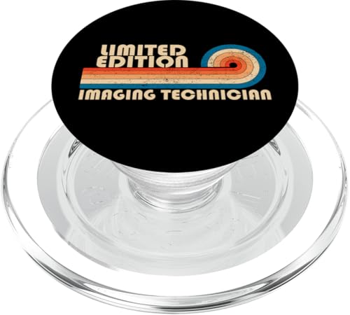 Imaging Techniker Lustiger Berufsbezeichnung Beruf Geburtstag PopSockets PopGrip für MagSafe von Personal Retro Vintage Work Birthday Gifts