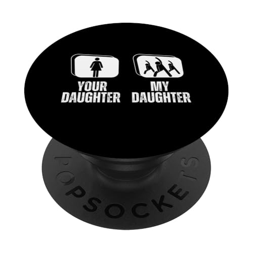 Deine Tochter Meine Tochter Papa Mama Aerobic Personal Trainer PopSockets Klebender PopGrip von Personal Trainer Fitness Instructor Workout