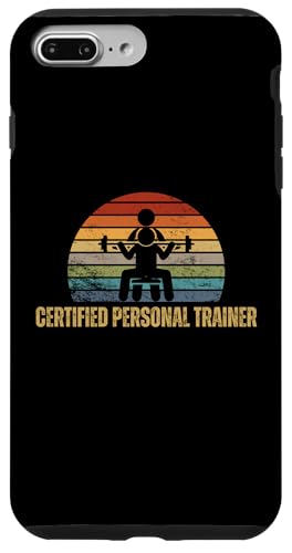 Hülle für iPhone 7 Plus/8 Plus Zertifizierter Personal Trainer Vintage Distressed Gym von Personal Trainer Fitness Instructor Workout