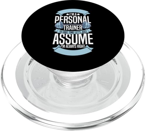 Personal Trainer Professionelle Übung Fitness Training PopSockets PopGrip für MagSafe von Personal Trainer