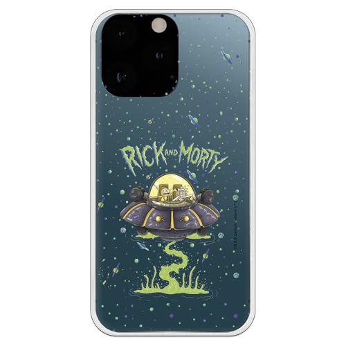 Personalaizer Rick & Morty UFO Flexible Schutzhülle für iPhone 15 Pro von Personalaizer