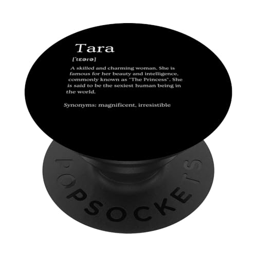 Lustige Tara-Namensbedeutung – Tara personalisierter Name PopSockets mit austauschbarem PopGrip von Personalized Apparel & Meaningful Name Collection