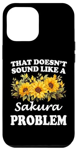 Hülle für iPhone 14 Plus Das klingt nicht nach einem Sakura-Problem, Sunflower Girl von Personalized Floral First Name For Women